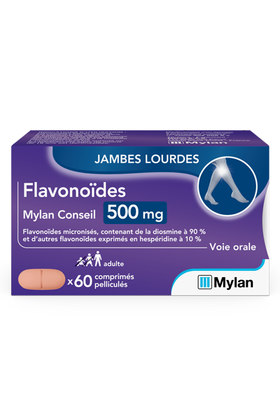 image Flavonoïdes Mylan Conseil 500 mg (BE2)